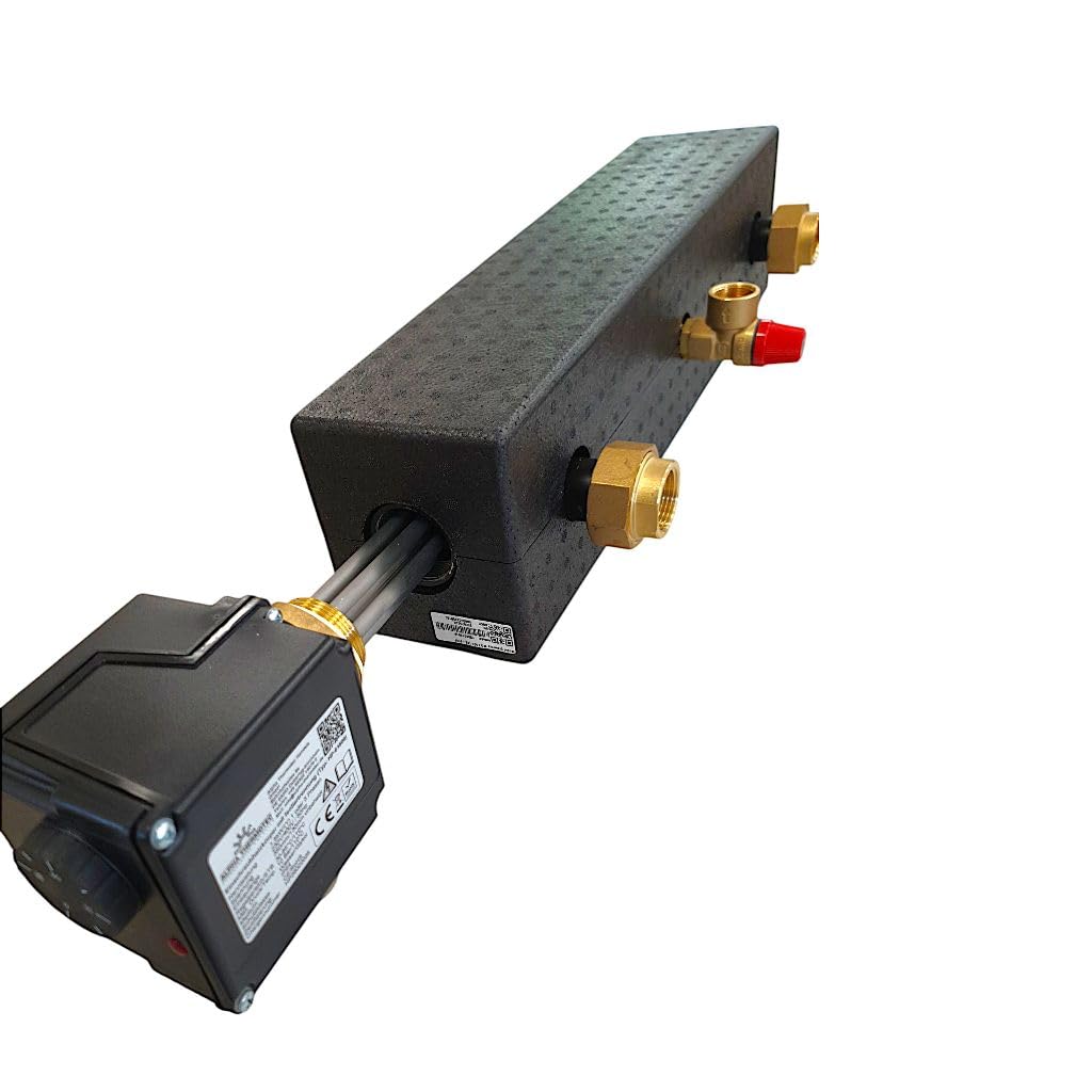 Heizmodul HZMOD-550-1,5 KW Durchlauferhitzer Heizstab PV-Wärme Rücklaufanhebung Zusatzheizung Power-to-Heat