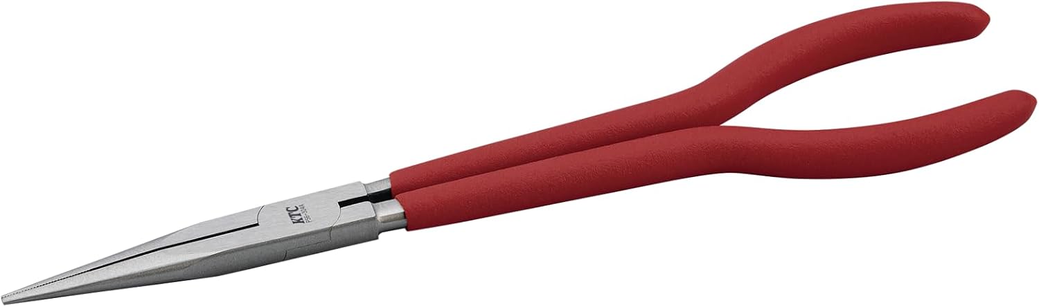 Kyoto Machine Tools (KTC) Straight Long Nose Pliers Long Type PS6-302A