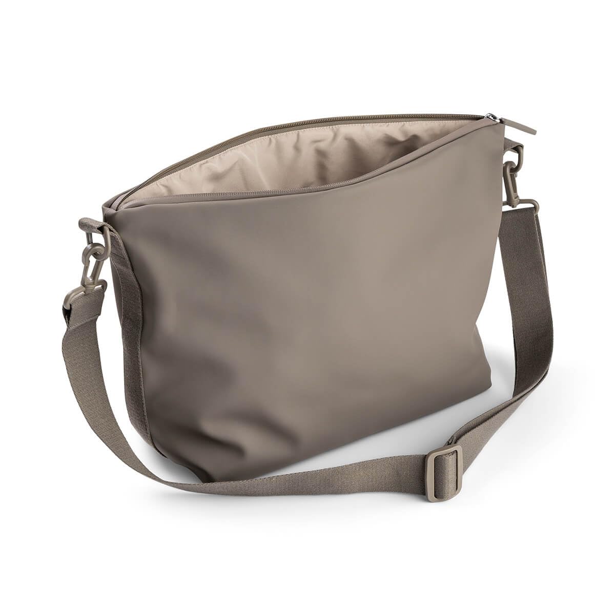 Done by Deer Bolsa para cochecito de bebé, bolsa para pañales, con gancho para cochecito, impermeable, correa ajustable para el hombro, múltiples compartimentos, 10 l, sostenible de poliéster