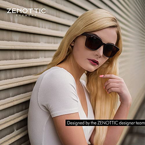 Image of ZENOTTIC Polarized Sunglasses for Men UV400 Protection Square Sun Glasses