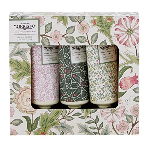 Morris & Co. Beauty Jasmine & Green Tea Hand Cream Set | Infused With Shea Butter & Essential Oils | Vegan Friendly | Travel Friendly Sizes | 3 x 30ml Cover