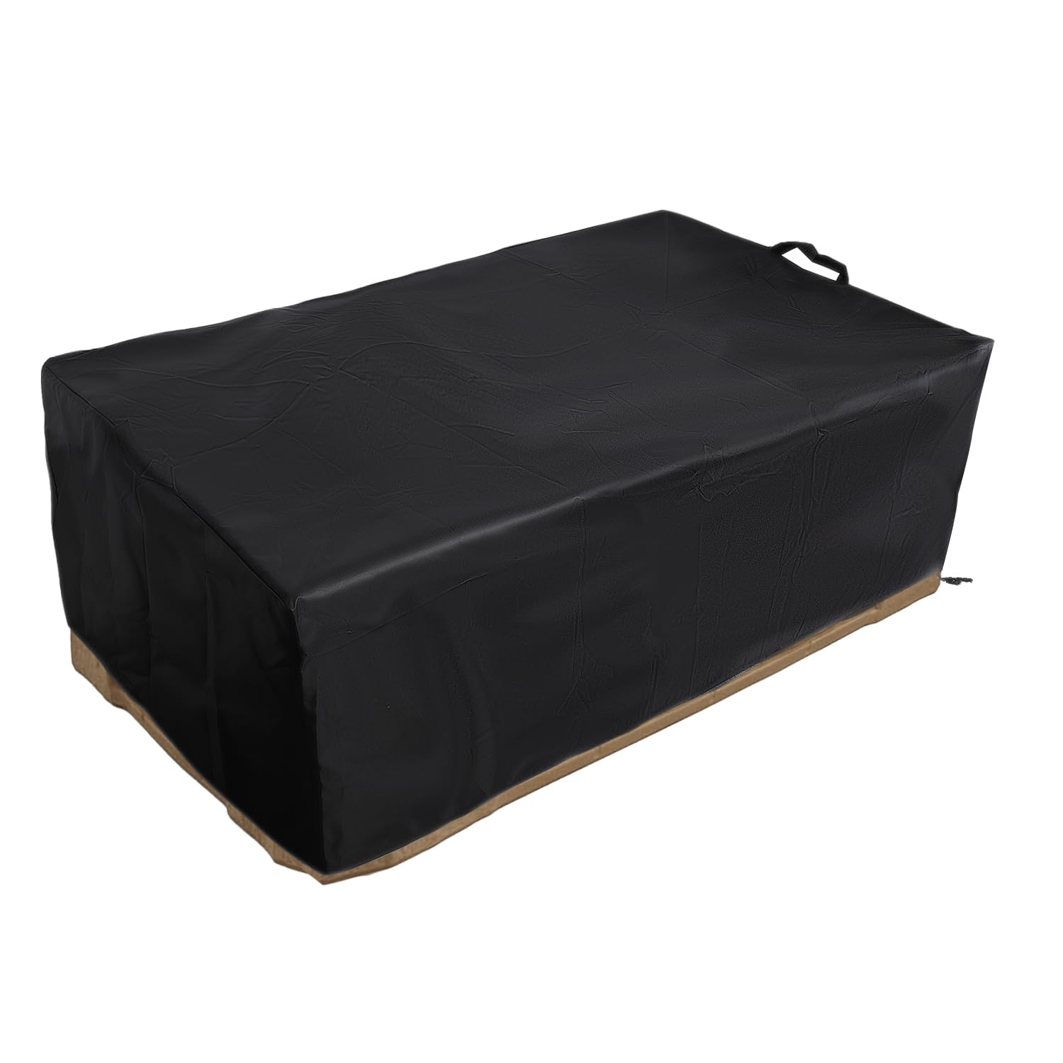 Kids Sandbox Cover for Step2 Naturally Playful Sandbox II, 600D Oxford Cloth 53x33x18 Inch Waterproof Sandboxes Lid with Storage Bag for Outdoor Toys