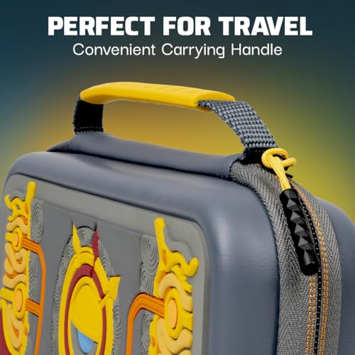 Image of PDP Travel Case Plus GLOW for Nintendo Switch /Switch Lite /Switch OLED: Legend of Zelda Tears of the Kingdom Cosplay Purah Pad 3D (Glow in the Dark)