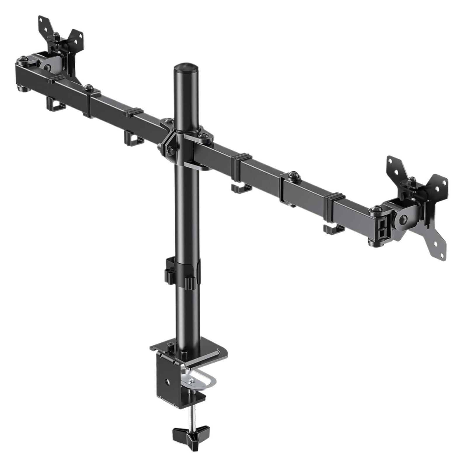 IKPGBZXM Dual-screen monitor stand with clamp
