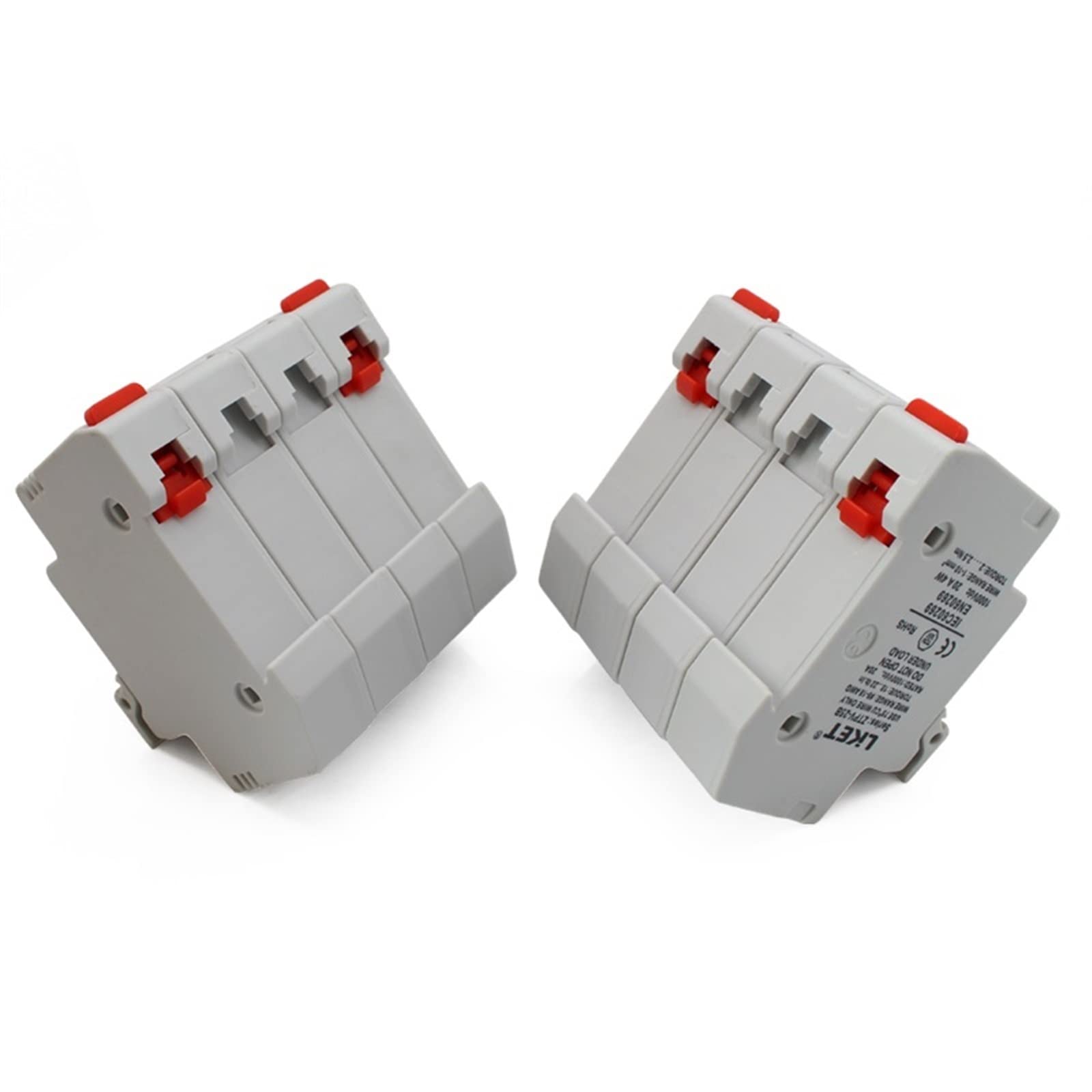1 Juego de portafusibles 4P 10/20A 1000V CC con Fusible Fusible 10x38 gPV, Base de Fusible for protección del Sistema Solar (Size : 3 Years)