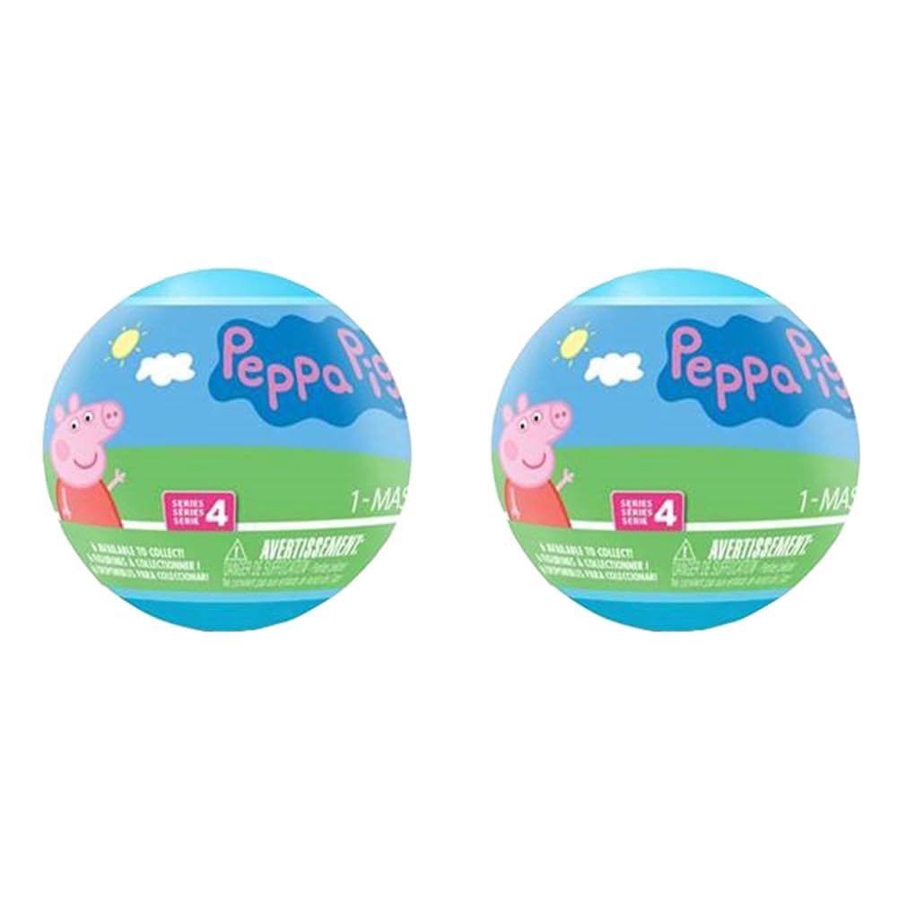 Mash'Ems PEPPA PIG Collectable Squishy Characters, Peppa Pig Toys,  Pre-School Collectables (Pack of 2)