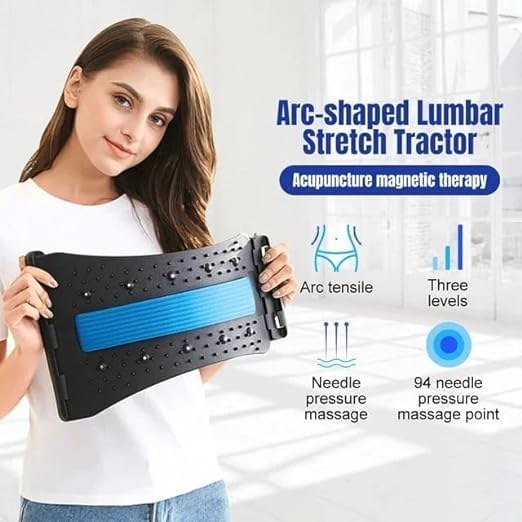 Back Pain Relief Product Back Stretcher Spinal Curve Back Relaxation Device Massager Bed Chair Full Set Back Pain Relief Product Back Stretcher Spinal Curve Back Relaxation Device Massager Bed Chair Full Set