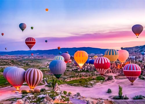 Hot Air Balloon Puzzle 1000 Piezas Adultos Cappadocia Turkey Puzzle Adultos 1000 Piezas Puzzle
