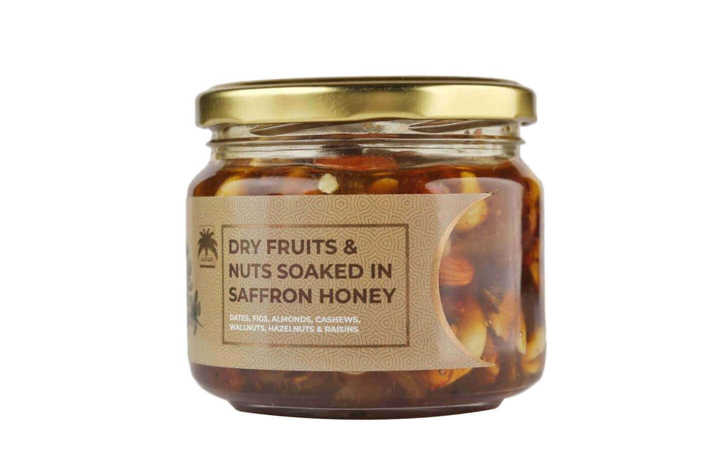 Ajfan Saffron Honey with Dry Fruits | 350 Gram, Soaked Dry Fruits And Nuts In Saffron Honey (B0BRWGS16Z) Amazon Price History, Amazon Price Tracker