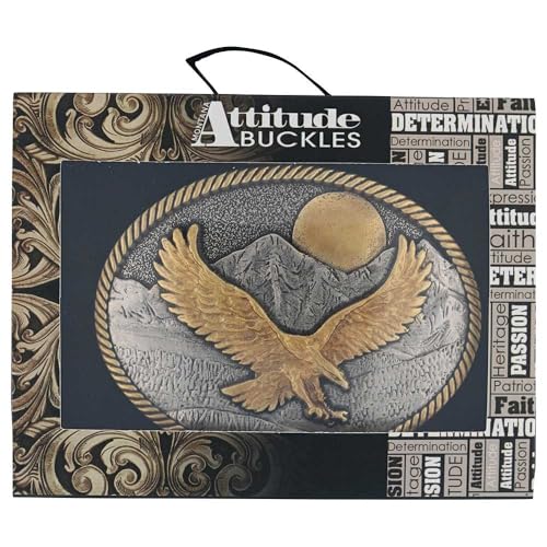Image of Montana Silversmiths Outdoor Wildlife Series Attitude Western Belt Buckle