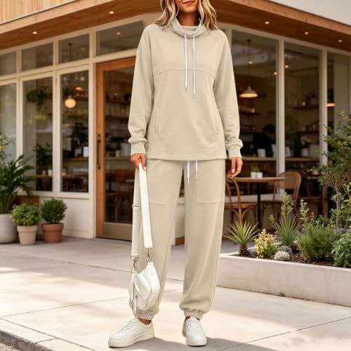 Sweatsuits Women 2 Piece Outfit Casual Loungewear Outfit For Fall Winter - image 2