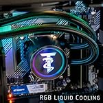 ViprTech Overlord 2.0 Liquid-Cooled PC - AMD Ryzen 7 5700X (4.6Ghz Turbo), RTX 4070 Super 12GB, 32GB DDR4 3200, 2TB NVMe SSD, 800W Gold PSU, VR-Ready, WiFi BT, Win 11, Gaming Desktop Computer - Image 3