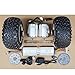 48V 2000W 10 Inch Fat Tire ATVs Go Kart Dual Chain Driven High Speed Brushless Motor Conversion Kit with Pedal Throttle (48V)