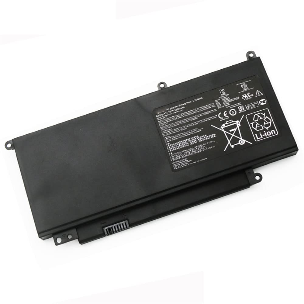 互換 電池C32-N750 6260mAh 対応用 For C32-N750 N750J N750JK N750JV N750Y47
