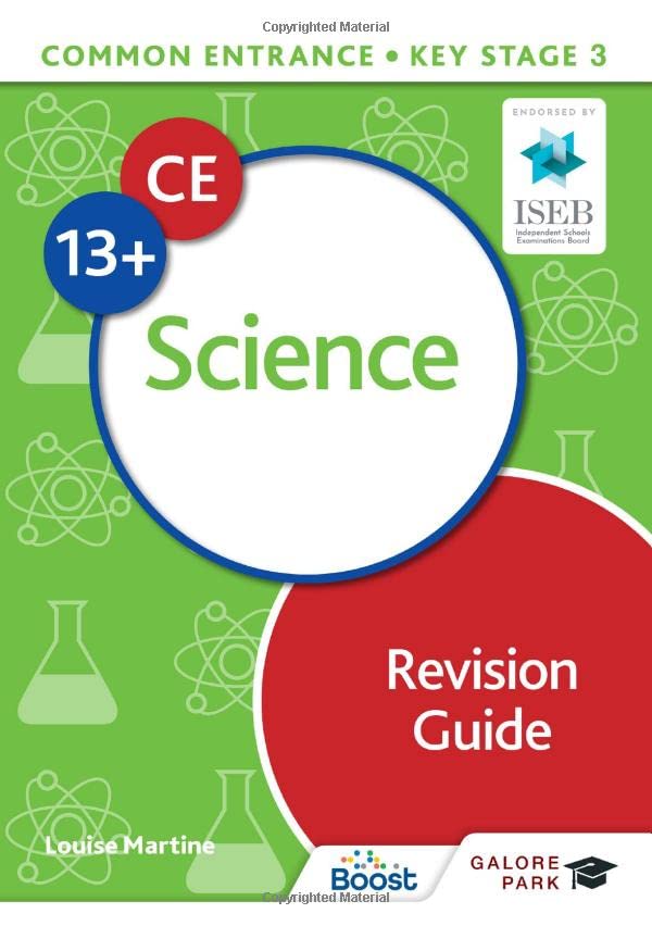 Hodder Education Common Entrance 13+ Science Revision Guide