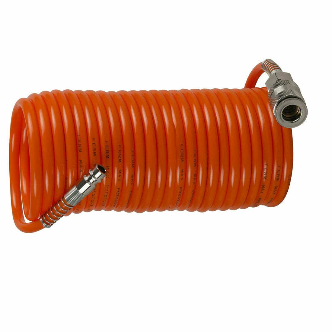 Tubo Aria Compressa 15m A Spirale - Prolunga Per Compressori Con Raccordo Rapido - Foto 7