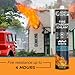 Adhesive Guru AG510 - Fire Retardant Sealant (12x10.5 fl oz), Non-Flammable Heat Resistant Silicone Caulk, Up to 4 Hours Fire Resistant, High Temperature Sealant Solution, White - 12 Pack