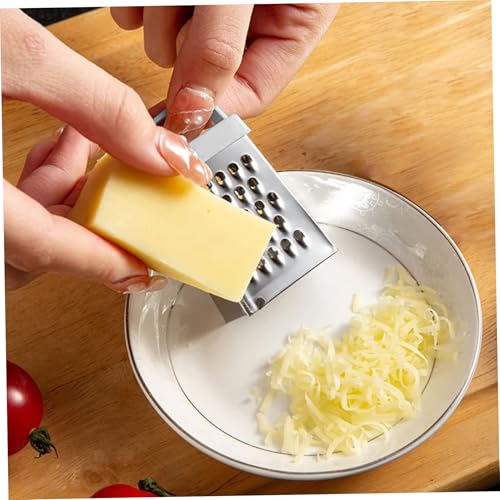 Rallador de Queso 4 Lados Acero Inoxidable con Mango miniatura 2