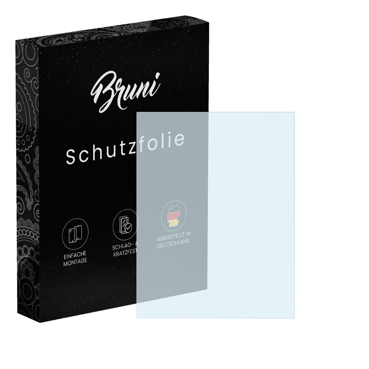 Bruni Screen Protector compatible with Onyx Boox Note Air 4 C Protector Film, crystal clear Protective Film (2X)