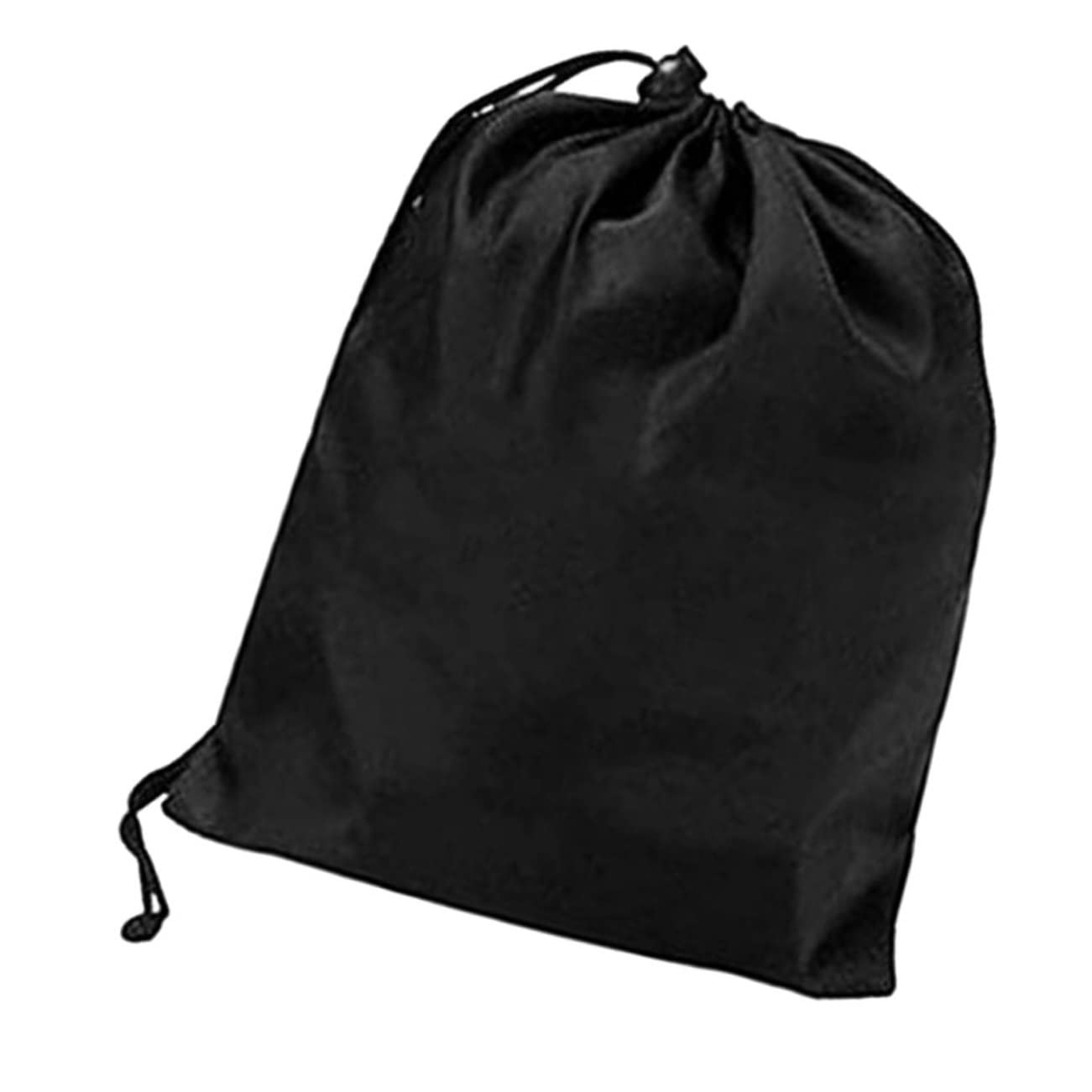 SUPVOX 1set Brazier Dust Cover Barrels Firewood Barbecue Dust Ground Rattan Garden Furniture Covers Propane Fire Pit Ring For Fire Pits Pool Black Silver Coated Fabric