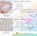 qiipii 3000PCS 5mm Hot Pink AB Resin Rhinestones for Crafts Rose Pink AB Flatback Jelly Rhinestones Bulk SS20 Non-Hotfix Stones Diamonds Crystals Gems for Mugs Tumblers Bottles DIY Crafts Decoration