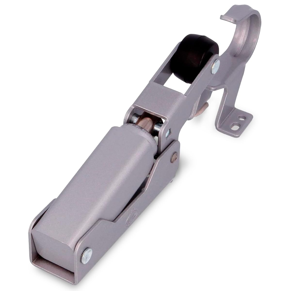 Amig Silver - Door Retainer | Hydraulic Door Closer | Made Of Aluminium | Dimensions: 108 X 32 Mm | Ideal As A Brake, Stop Or Door Buffer | Colour: Grey | Maximum Weight 40 Kg