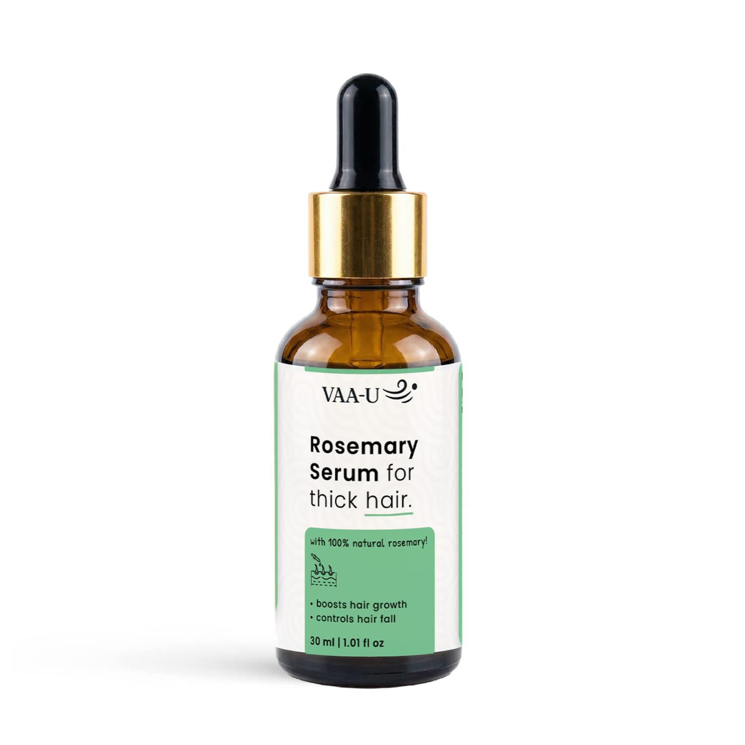Rosemary Hair Growth Serum (30ml) | Hair Fall Control Serum | Anti Hair Loss Treatment | Scalp Treatment for Thicker Hair, Root Strengthening & Hair Regrowth Support | Lightweight Non Greasy | Men & Women-image-48
