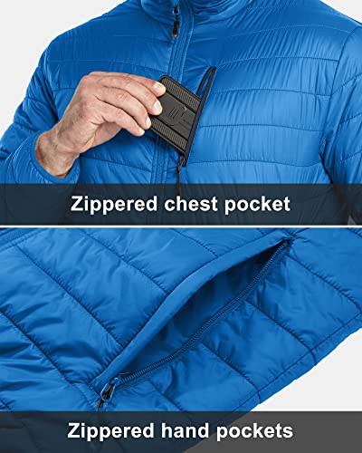 Image of 33,000ft Men's Puffer Jacket Lightweight Packable Insulated Winter Coat