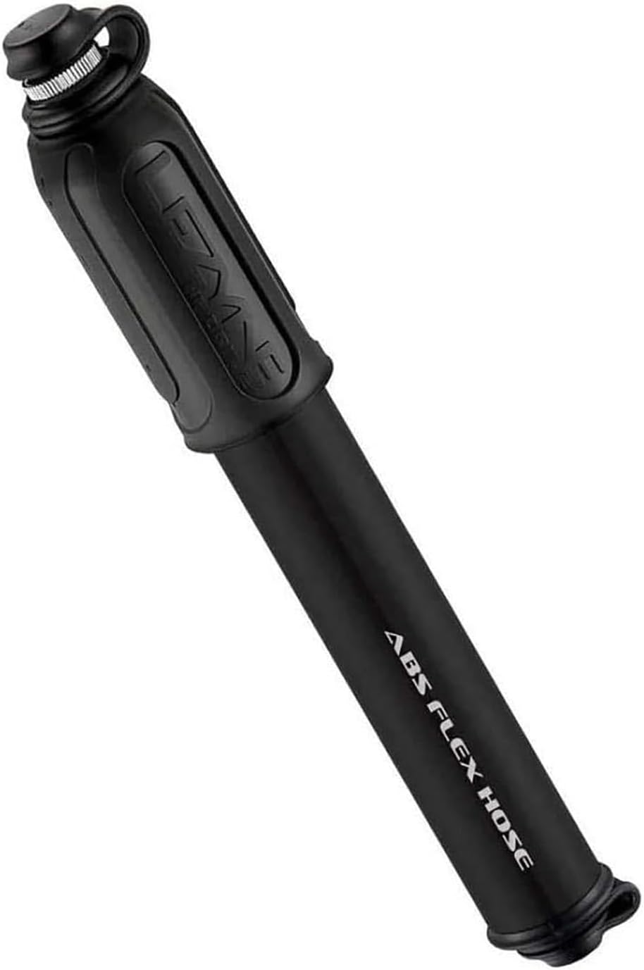 LEZYNE HP Drive Hand Pump - High Pressure Bike Pump with ABS Flex Hose, Presta Schrader Compatible, CNC Aluminum Barrel, Frame Mount Included