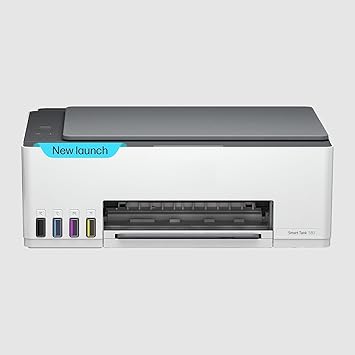 Smart Tank 580 Aio WiFi Colour Wireless Solid Ink Printers with 1 Extra Black Ink Bottle (Upto 8000 Black & 6000 Colour Prints) + 1 Year Extended Warranty with PHA Coverage -Print, Scan & Copy