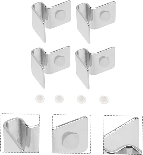 Miniatura 5 de 4 clips de tapa de acuario para acuario, cubierta de vidrio para acuario, abrazaderas de soporte de acrílico transparente, accesorios para peceras