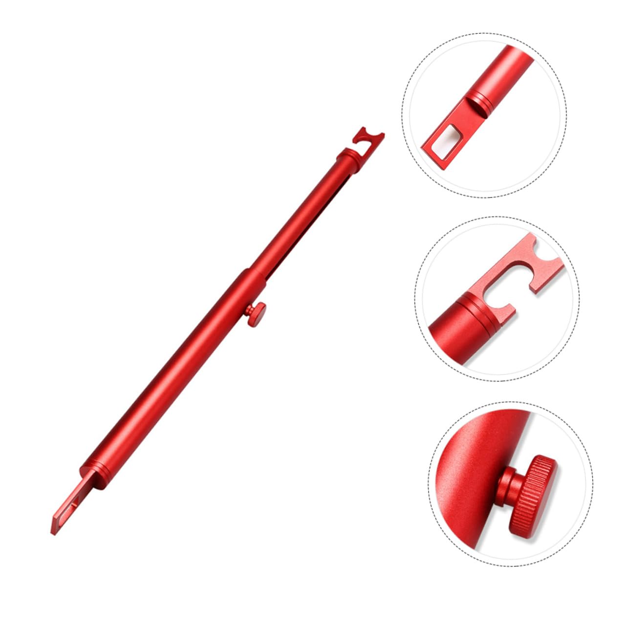 PRETYZOOM Polishing Support Rod Telescopic Pole Car Detailing Tools Extension Pole for Car Polishing Trunk Door