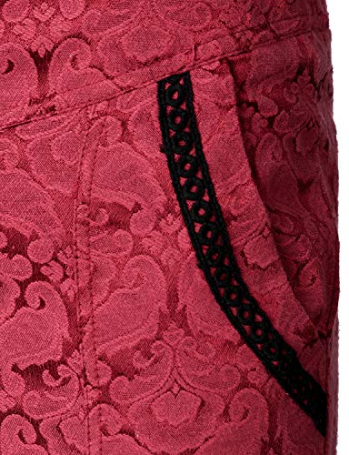 Image of VATPAVE Mens Gothic Pants Cosplay Costume Trousers Steampunk Victorian Pants