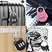Small mini Coded Lock, Combination Lock for Locker 3 Digit Outdoor Waterproof Padlock for Fence, Toolbox, Gate, Case, Hasp Storage, Backpack, Luggage Suitcase, Schoolbag, Cabinet, Drawer, Gym, 2 Pack