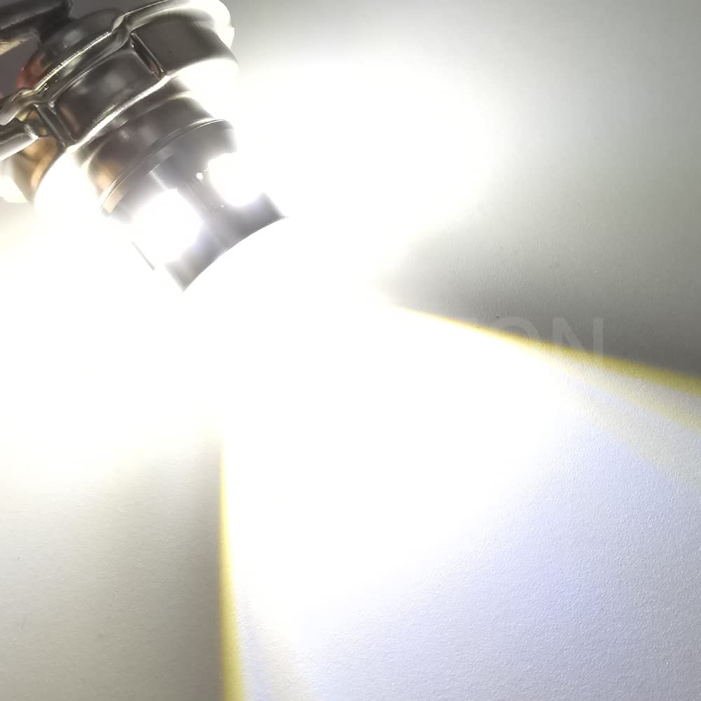 Ruiandsion P26S Ampoule LED pour phare de moto blanche 10-30V Super lumineuse 2016 20 puces LED avec lentille de projecteur pour phare de moto