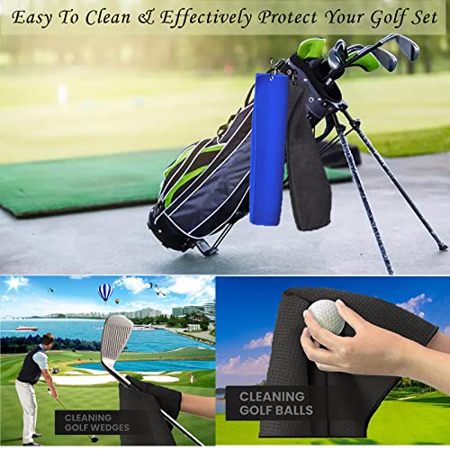 QeeHeng Set di 2 asciugamani da golf, divertente