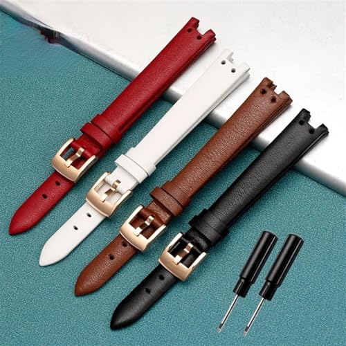 Genuine Leather Watch Strap for Anne Klein Notch AK Girl Simple Elegant Belt Small Dial Retro Band2