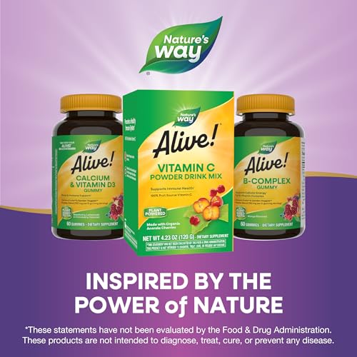 Nature's Way Alive! Vitamin C Powder Drink Mix, Immune Support*, 4.23 Oz - image 7