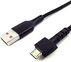 REEYEAR Braided USB Fast Charger Cord Fits for Razer Viper Ultimate/Naga Pro 20000 DPI/DeathAdder V2 pro/Razer Basilisk Gaming Mice,4.9Ft Charging Cord for Razer Wireless Gaming Mouse Charging Dock