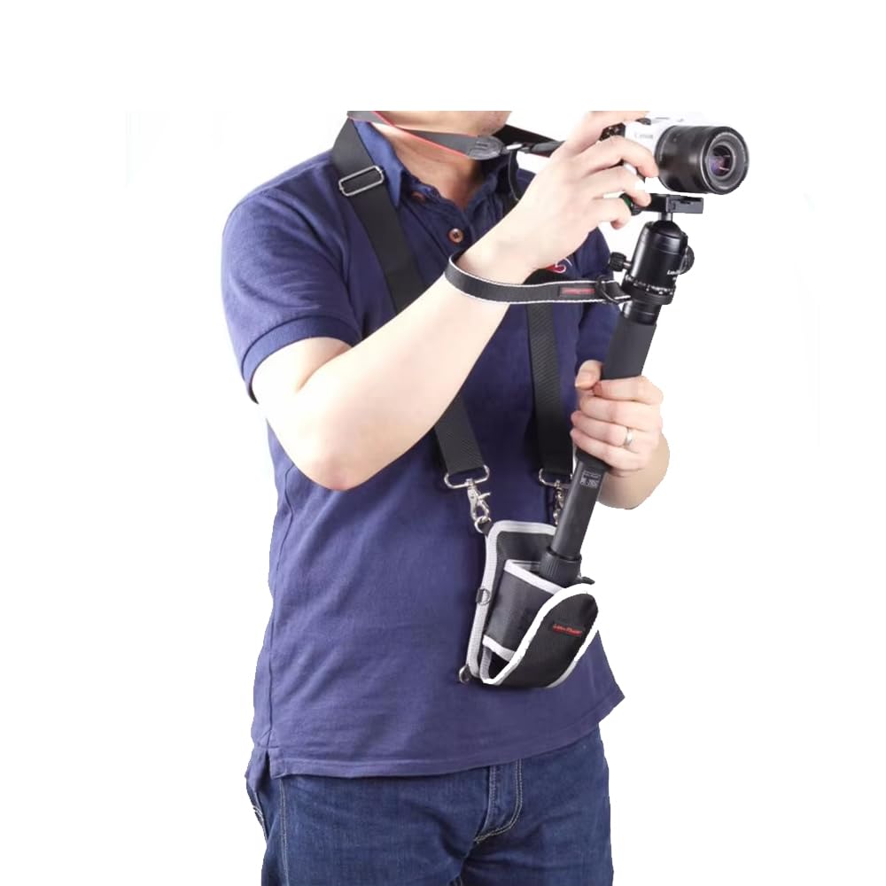 Nicama MTB1 Sac banane pour trépied pour appareil photo DJI Ronin-S, grue Zhiyun, support de poids pour stabilisateur de cardan DJI Ronin-S, grue Zhiyun, cardan Moza Air Hold plus facile et plus long