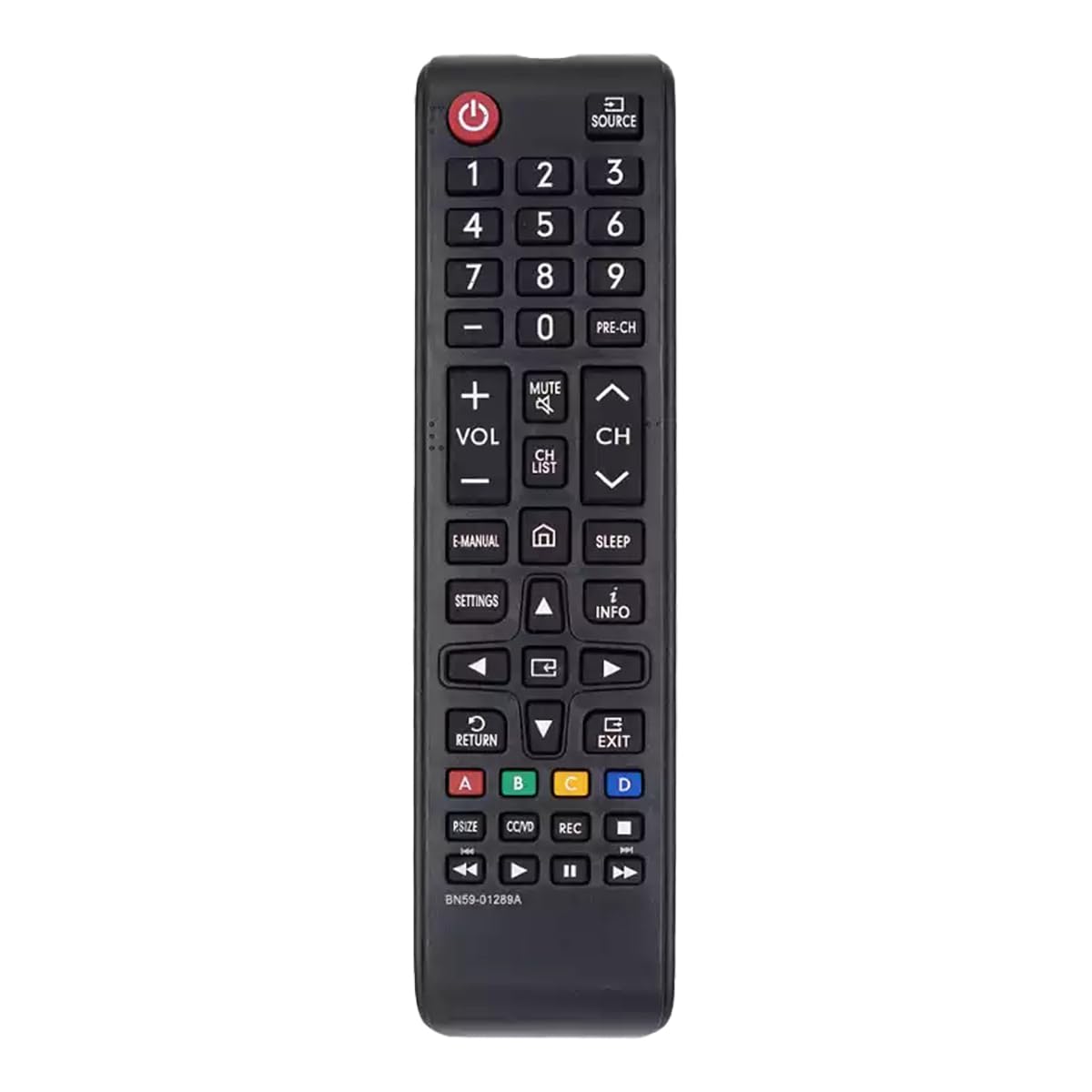 Universal Remote Control Replacement for Samsung Smart TV BN59-01289A UN40MU6290FXZA UN43MU6290FXZA UN49MU6290FXZA UN50MU6070FXZA UN55MU6071FXZA