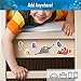 Disney Finding Nemo Decals - Set of 6 Marlin Nemo Pearl Sheldon Tad Deb Mr Ray Vinyl Stickers for Car Laptop Computer Kids Water Bottle Outdoor Waterproof