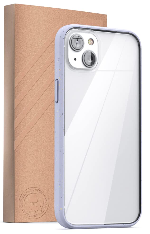 ENCASED Planet Eco Case, Designed for iPhone 14 - Earth Friendly 100% Biodegradable Compostable Bio...