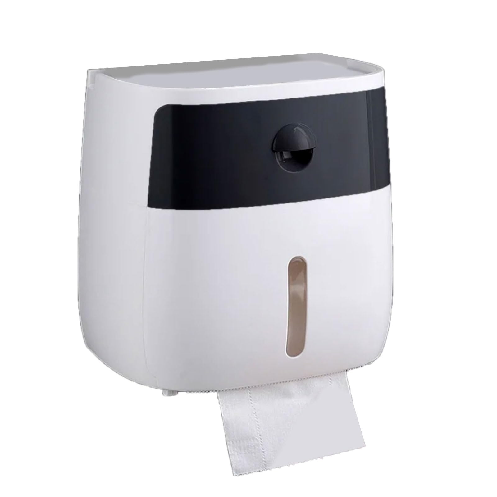 Yhplxyuus Multifunctional Toilet Roll Holder and Mobile Stand for Efficient Home Organization Neat and Tidying Bathroom Tissue Organizers