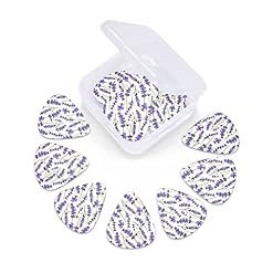 Médiators en celluloïd coloré avec fleurs de lavande pour basse, amateurs de musique, guitares, électriques et acoustiques de 0,46 mm, 0,71 mm, 0,96 mm - Les Beatles, Paul McCartney, John Lennon, RIngo Starr, George Harrison Médiators en celluloïd coloré avec fleurs de lavande pour basse, amateurs de musique, guitares, électriques et acoustiques de 0,46 mm, 0,71 mm, 0,96 mm – Image 6