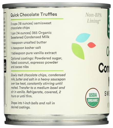 Image of 365 by Whole Foods Market, Organic Sweetened Condensed Milk, 14 Ounce