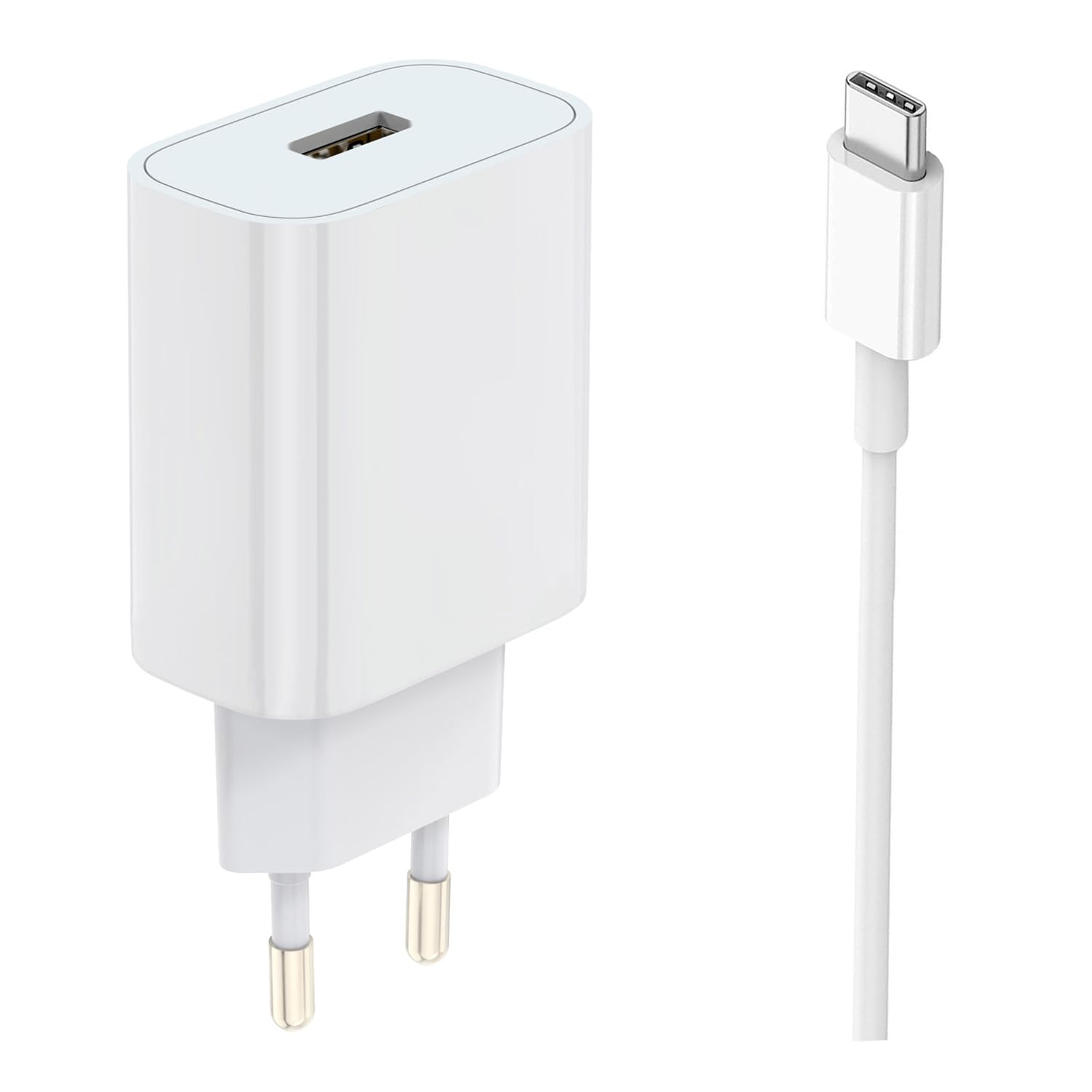 Ladegerät + USB-C Kabel Für Huawei P10, P20, P30 Serie – Inkl. 1m Kabel & Netzteil Ladegerät + USB-C Kabel Für Huawei P10, P20, P30 Serie – Inkl. 1m Kabel & Netzteil