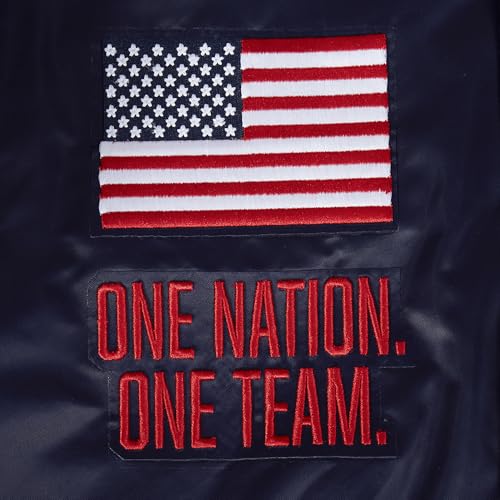 Image of Pro Standard National Teams mens Mens Usmnt Classic Chenille Satin Jacket