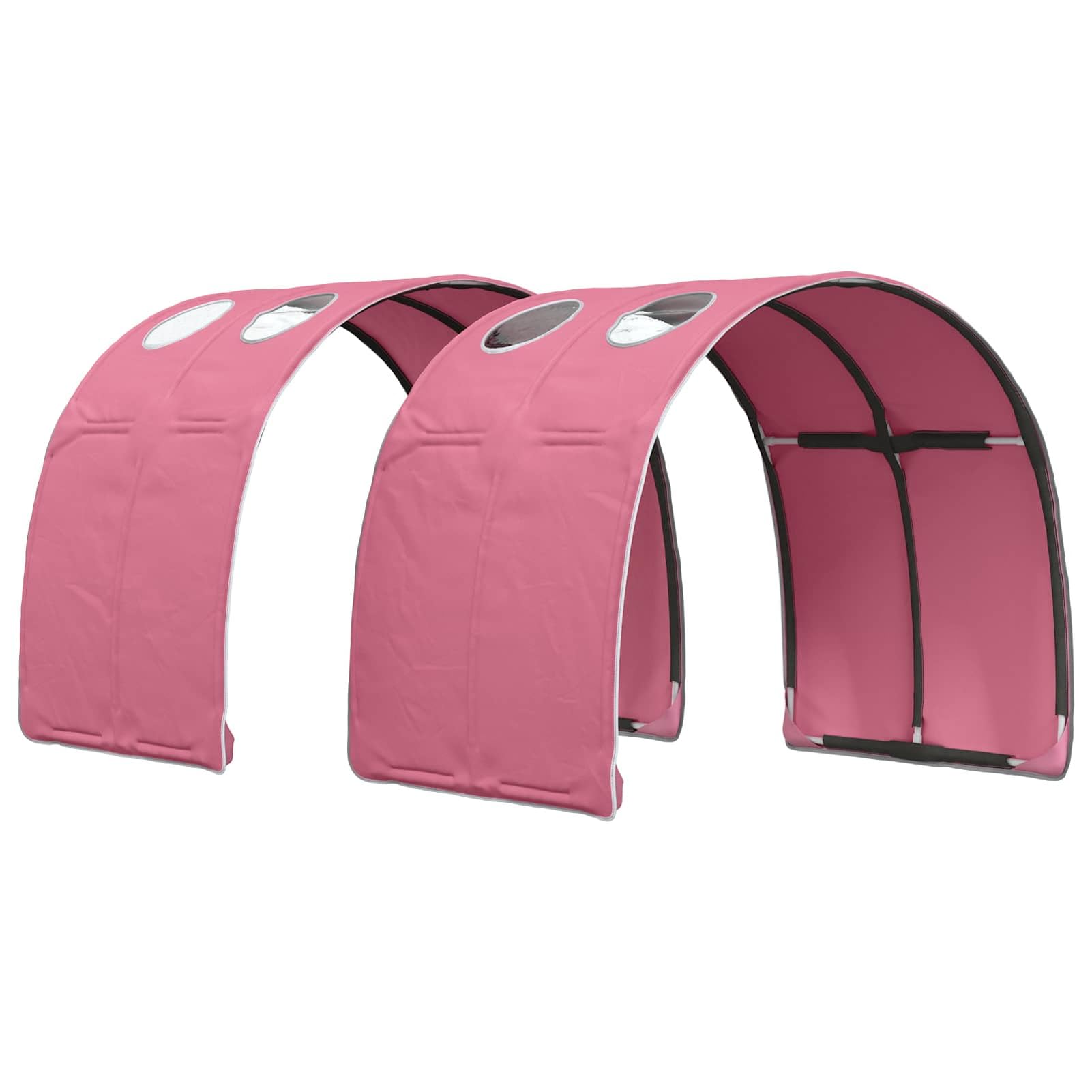 Gecheer Hochbett mit Schreibtisch für Kinder 3 Stück 193 x 133,5 x 61 cm, mit Tunnel und Stauraum für Schlafzimmer3423680