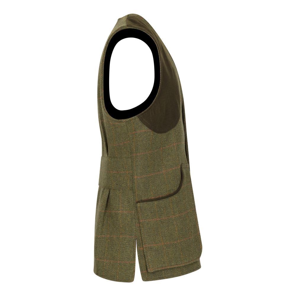Walker and Hawkes - Chaleco Berston Derby Tweed para Hombre